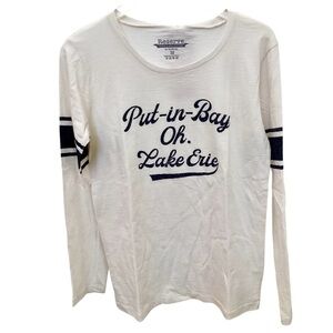 Reserve Collection by Blue 84 “Pit-in-Bay Oh. Lake Erie” Long Sleeve Graphic Tee